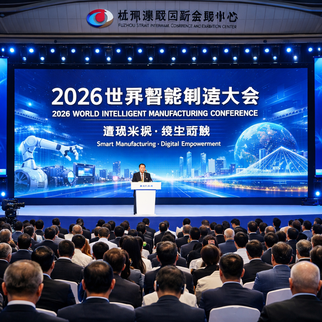 2026年6月5日:福州制造业数字化转型加速,全球智能制造大会开幕